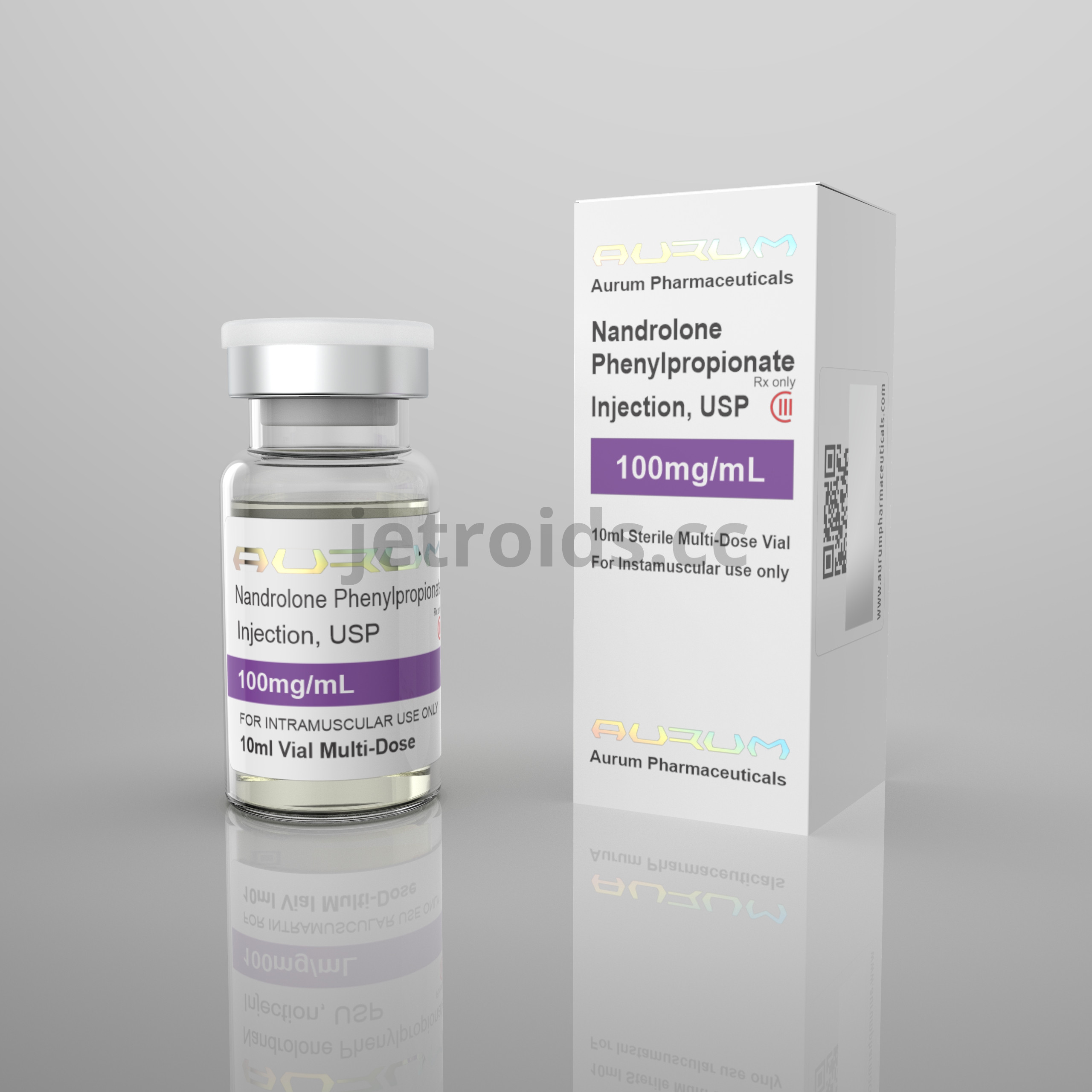 Aurum Pharmaceuticals Nandrolone PhenylPropionate (NPP 100) Product Info