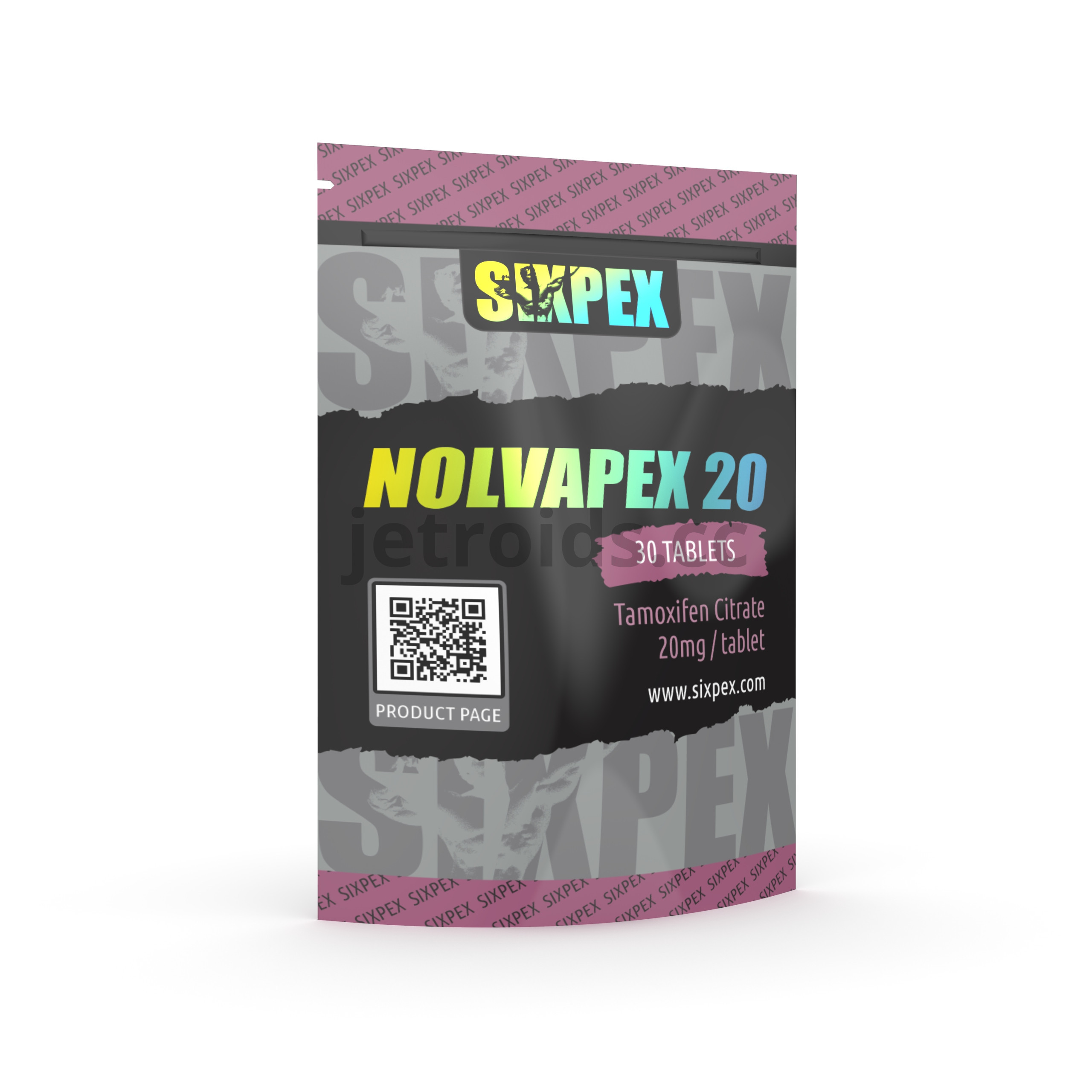 Sixpex Nolvapex 20 Product Info
