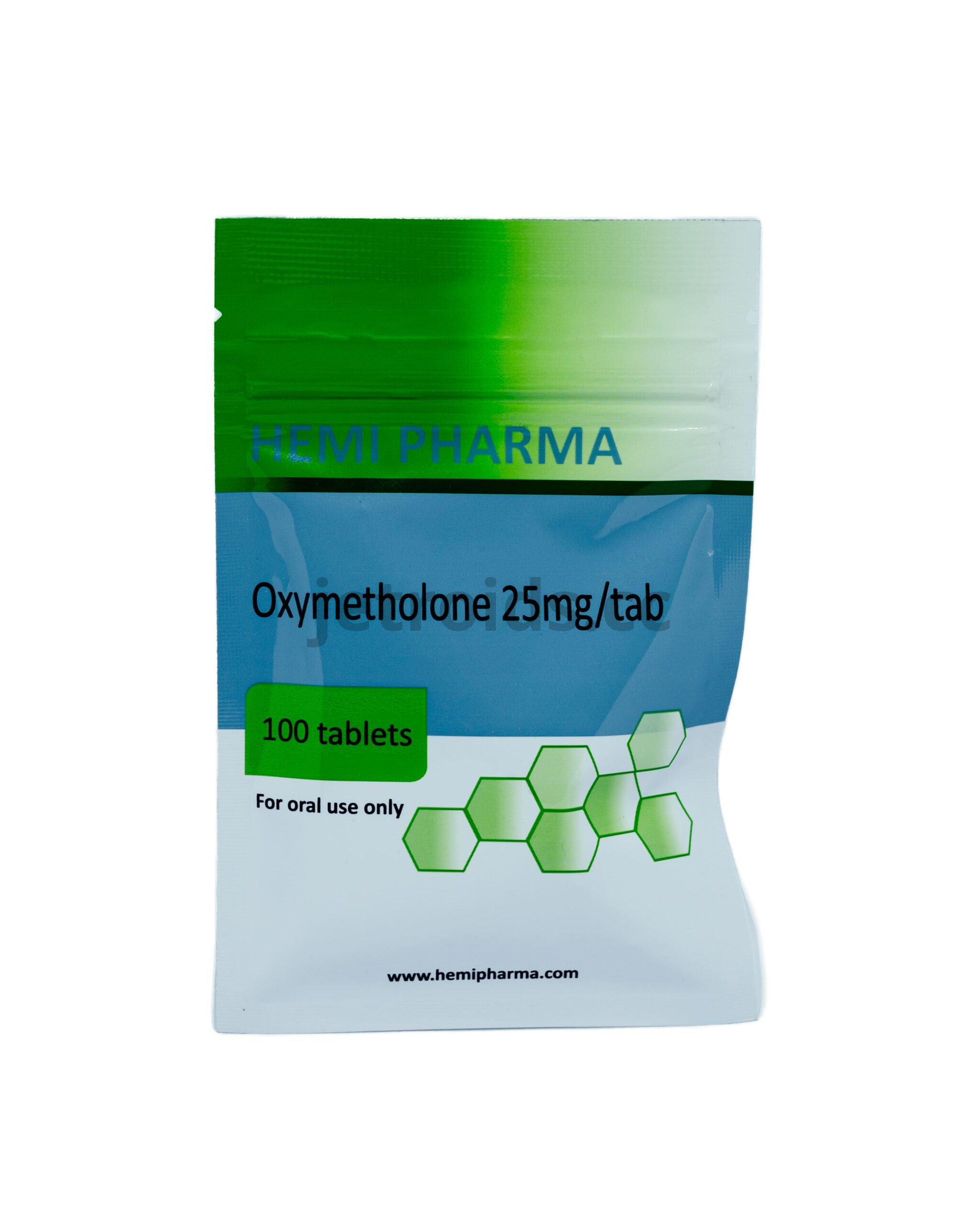 Hemi Pharma Oxymetholone 25 Product Info