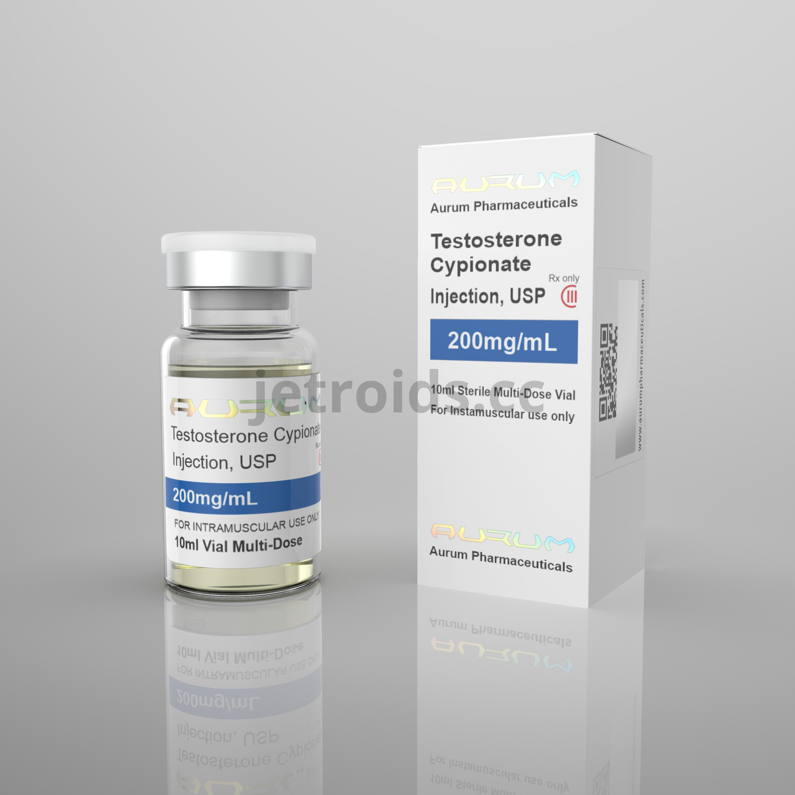 Aurum Pharmaceuticals Testosterone Cypionate Product Info